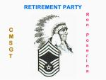 Retirement: Chief Master Sergeant Ron Poserina